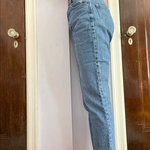 pacsun high-waisted straight leg jeans